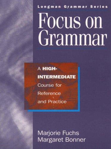 Cover for Focus on grammar.