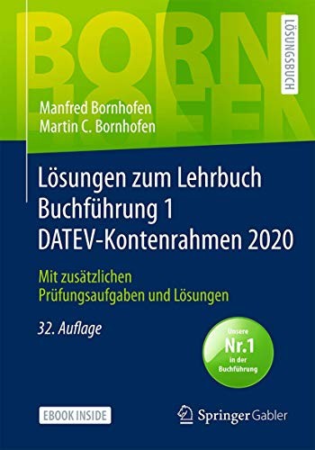 Cover for Lösungen zum Lehrbuch Buchführung 1 DATEV-Kontenrahmen 2020