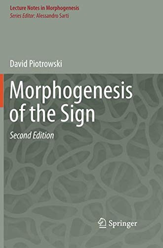 Cover for Morphogenesis of the Sign