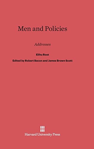 Cover for Men and Policies