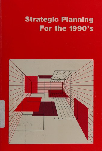 Cover for Strategic planning for the 1990's