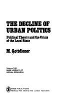 Cover for Cities in Stress