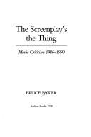 Cover for The screenplay's the thing