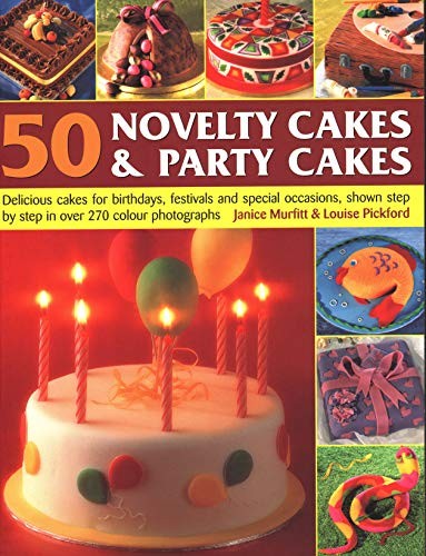 Cover for 50 Novelty Cakes & Party Cakes