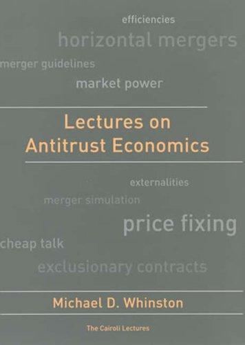 Cover for Lectures on Antitrust Economics (Cairoli Lectures)