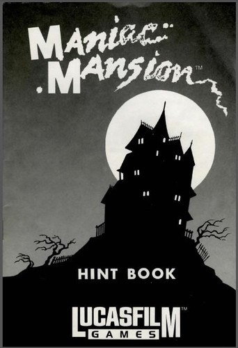 Cover for Maniac Mansion: Hint Book