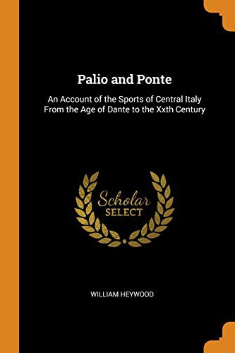 Cover for Palio and Ponte