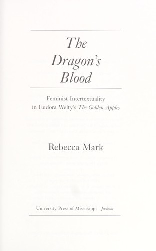 Cover for The dragon's blood