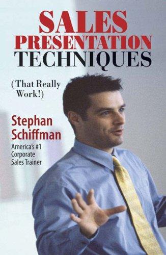 Cover for Sales Presentation Techniques