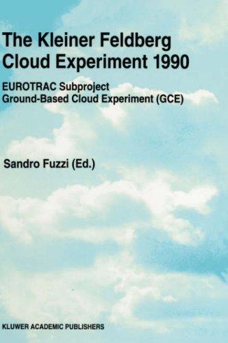 Cover for The Kleiner Feldberg Cloud Experiment 1990