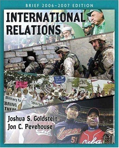 Cover for International Relations, Brief 2006-2007 Edition (3rd Edition) (MyPoliSciLab Series)