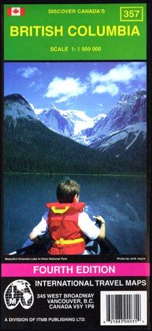 Cover for British Columbia Travel Map