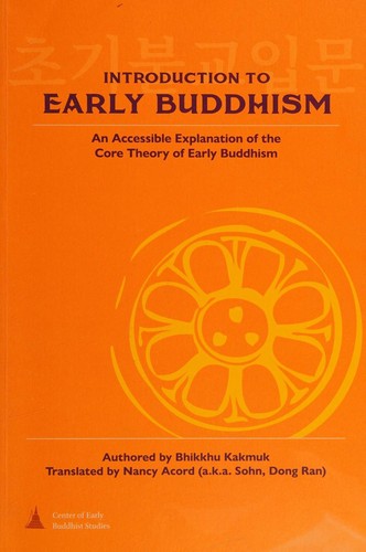 Cover for Introduction to Early Buddhism