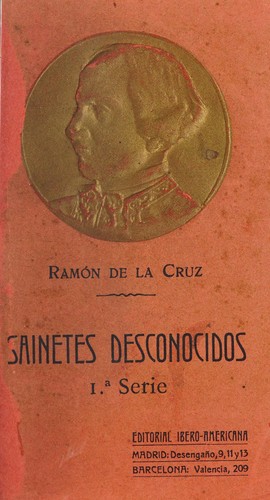Cover for Sainetes desconocidos