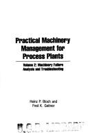 Cover for Machinery failure analysis and troubleshooting
