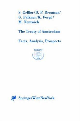 Cover for The Treaty of Amsterdam