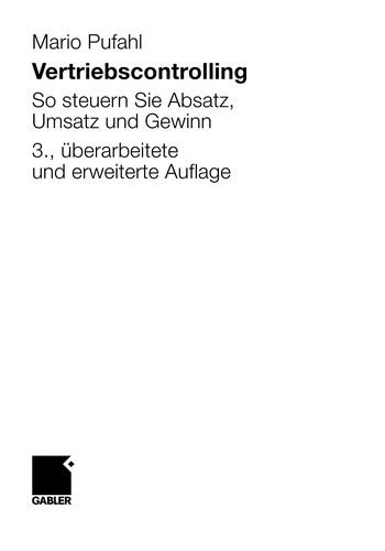 Cover for Vertriebscontrolling