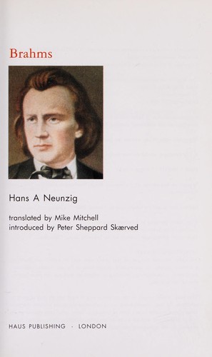 Cover for Brahms