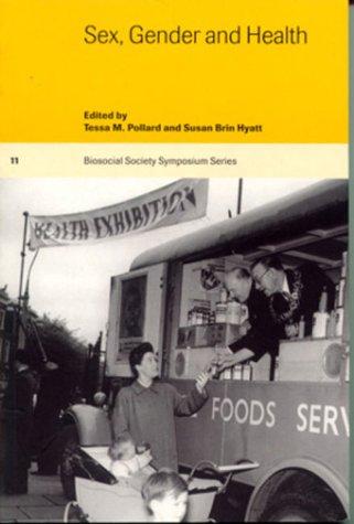 Cover for Sex, gender, and health