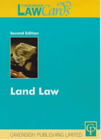 Cover for Land Law (Lawcards)