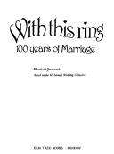 Cover for With this ring