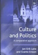 Cover for Culture and politics