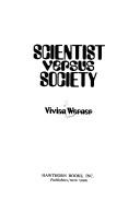 Cover for Scientist versus society
