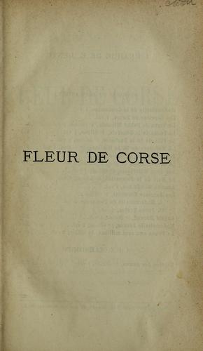 Cover for Fleur de Corse