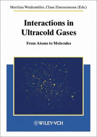 Cover for Interactions in ultracold gases