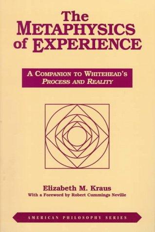 Cover for The metaphysics of experience