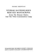 Cover for Yitsḥaḳ Ḳatsenelson
