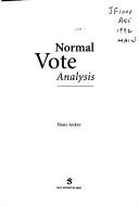 Cover for Normal vote analysis