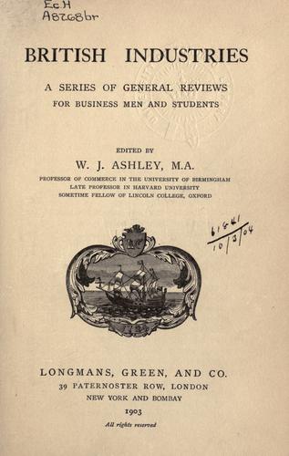 Cover for British industries
