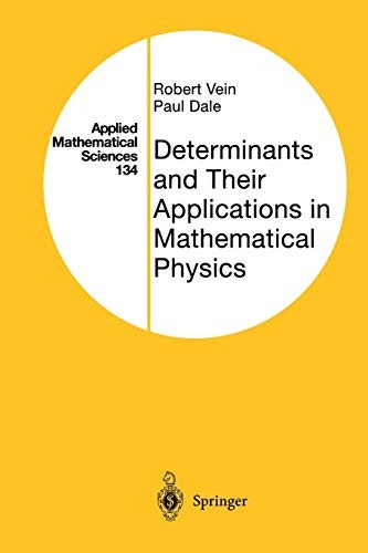 Cover for Determinants and Their Applications in Mathematical Physics