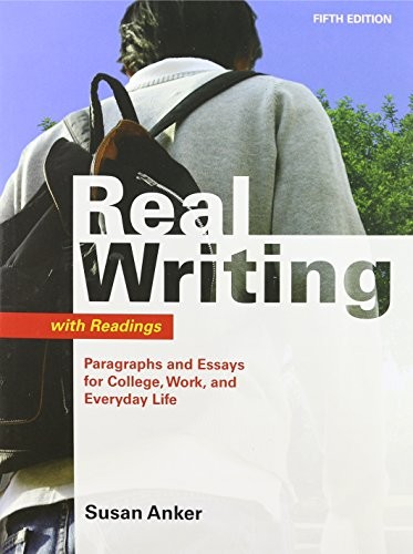 Cover for Real Writing with Readings 5e & WritingClass & From Practice to Mastery