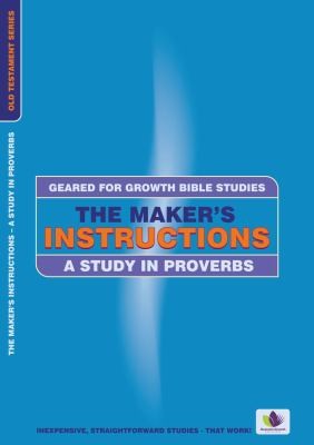 Cover for Maker's Instructions