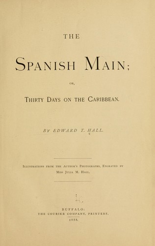 Cover for The Spanish Main