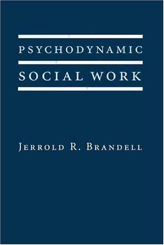 Cover for Psychodynamic Social Work