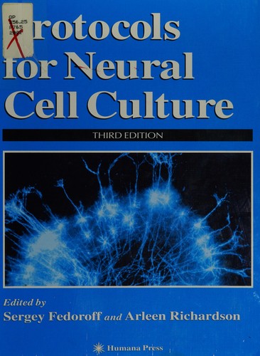 Cover for Protocols for neural cell culture