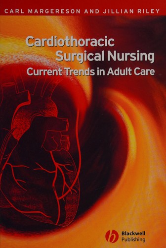 Cover for Cardiothoracic surgical nursing