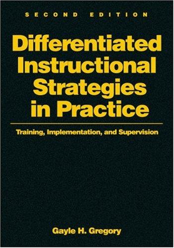 Cover for Differentiated Instructional Strategies in Practice
