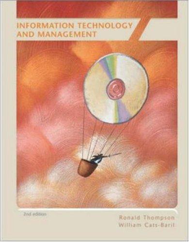 Cover for Information Technology and Management  with Simnet MIS