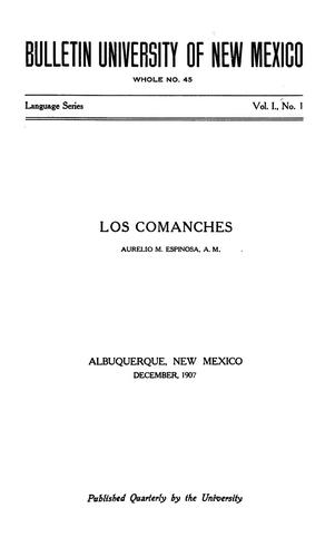 Cover for Los Comanches