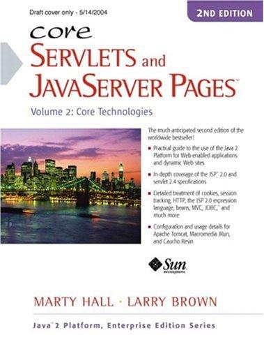 Cover for Core Servlets and Javaserver Pages