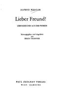 Cover for Lieber Freund!