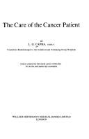 Cover for The care of the cancer patient