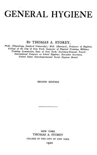Cover for General hygiene