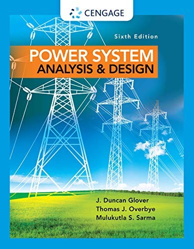 Cover for Power System Analysis and Design
