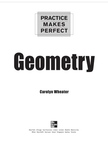 Cover for Geometry