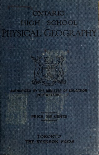 Cover for Ontario high school physical geography